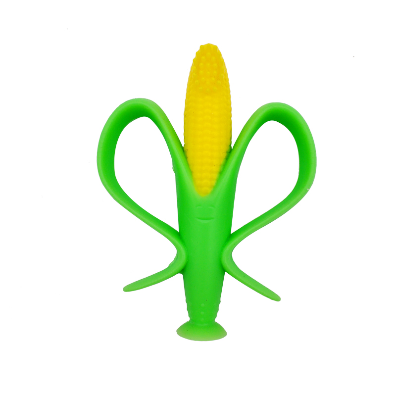 Banana Teether Baby Silicone Toothbrush